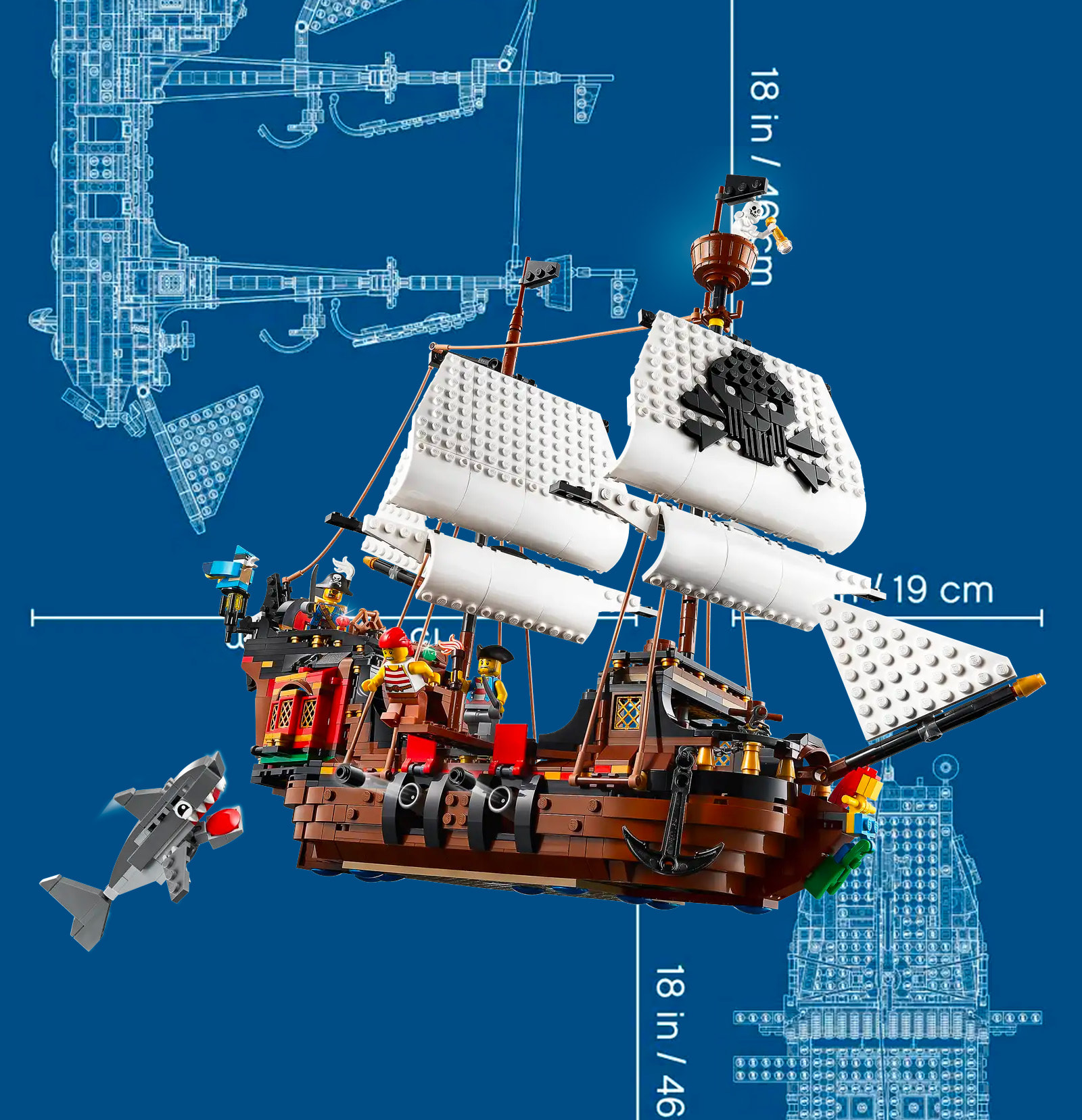 Ship AND bonus LEGO architectural sets!